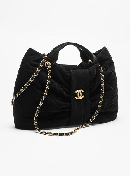 高仿CHANEL包包 | A货香奈儿女包 2025/26秋冬系列 黑色超大蝴蝶结手袋