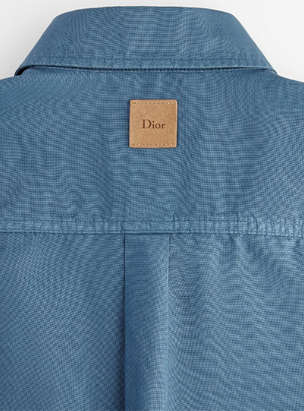DIOR高仿男装 | 迪奥 A货服装  2026夏季DIOR新款 蓝色外套衬衫