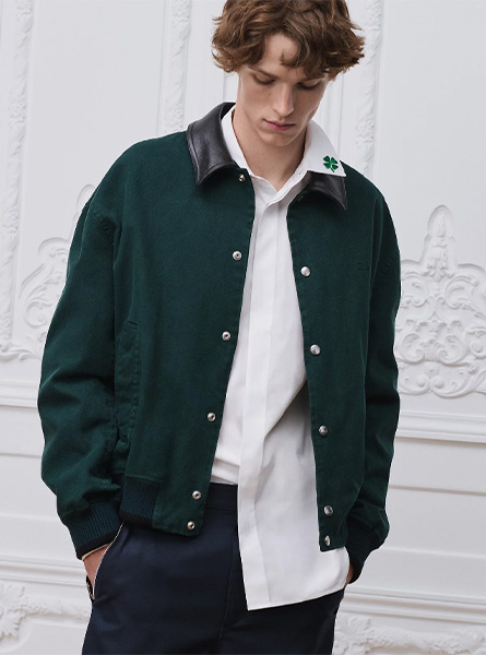 DIOR高仿男装 | 迪奥 A货服装  2026夏季DIOR新款 绿色Dior Ingrid 短夹克