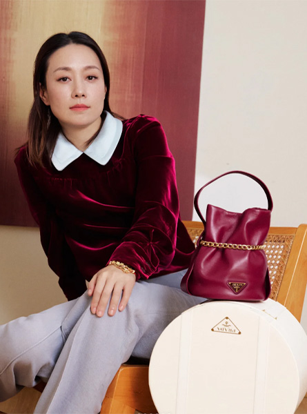 高仿PRADA包包 马伊利同款包包