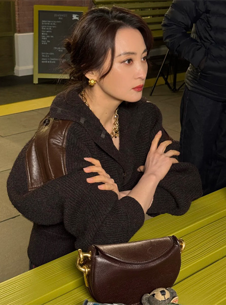 高仿Burberry包包 蒋勤勤同款包包