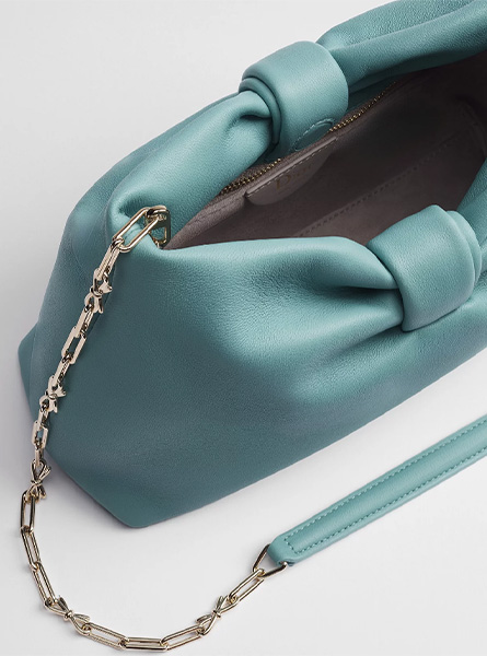 高仿DIOR包包 | A货迪奥女包 2026春夏DIOR新款 碧玺蓝小号 Dior Bow 手袋