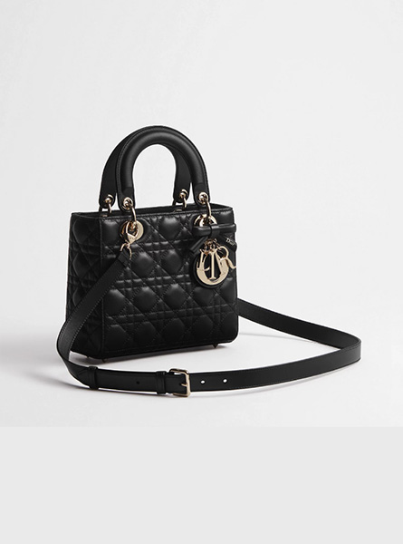 高仿DIOR包包 | A货迪奥女包 2026春夏DIOR新款 黑色小号 Lady Dior 手袋
