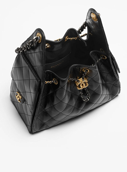 高仿CHANEL包包 | A货香奈儿女包 2025/26秋冬系列 黑色CHANEL 25小号手袋