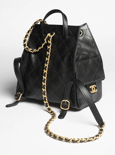 高仿CHANEL包包 | A货香奈儿女包 2025/26秋冬系列 黑色CHANEL 25中号双肩背包