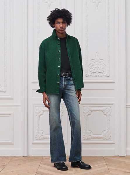 DIOR高仿女装 | 迪奥 A货服装  2026夏季DIOR新款 深绿色衬衫