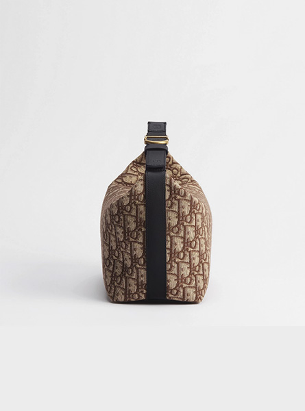 高仿DIOR包包 | A货迪奥男包 2026春夏DIOR新款 棕色Dior Jett 手拿包