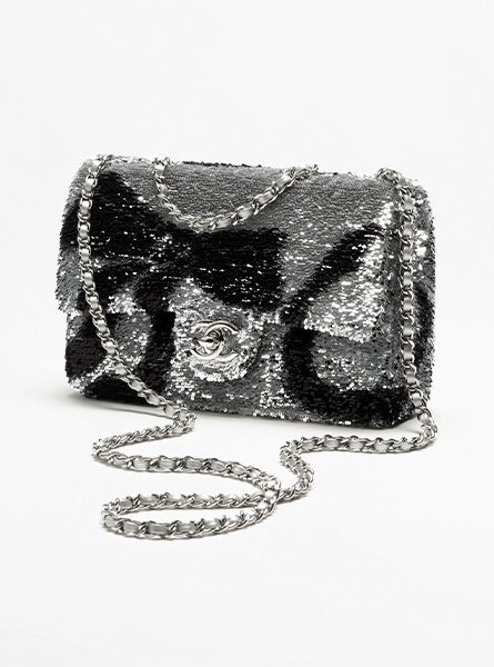 高仿CHANEL包包 | A货香奈儿女包 2025/26秋冬系列 银色口盖包