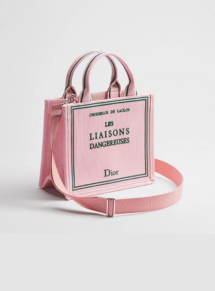 高仿DIOR包包 | A货迪奥女包 2026春夏DIOR新款 粉色小号 Book Tote 手袋 托特包