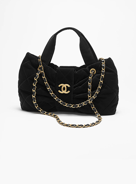 高仿CHANEL包包 | A货香奈儿女包 2025/26秋冬系列 黑色蝴蝶结手袋