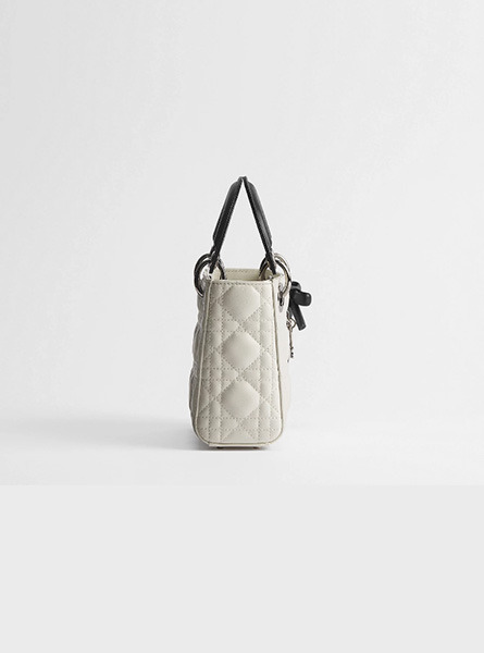 高仿DIOR包包 | A货迪奥女包 2026春夏DIOR新款 奶白色Dior Or 迷你 Lady Dior 手袋