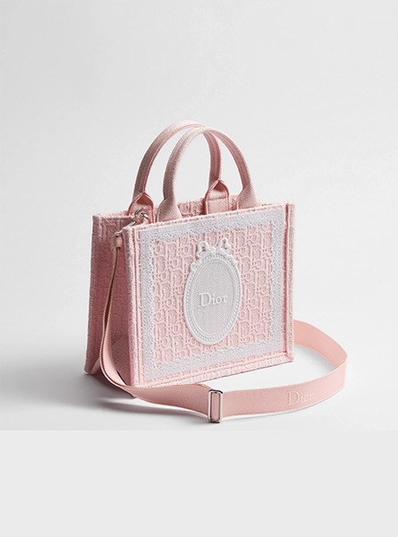 高仿DIOR包包 | A货迪奥女包 2026春夏DIOR新款 粉色小号 Dioramour Book Tote 手袋