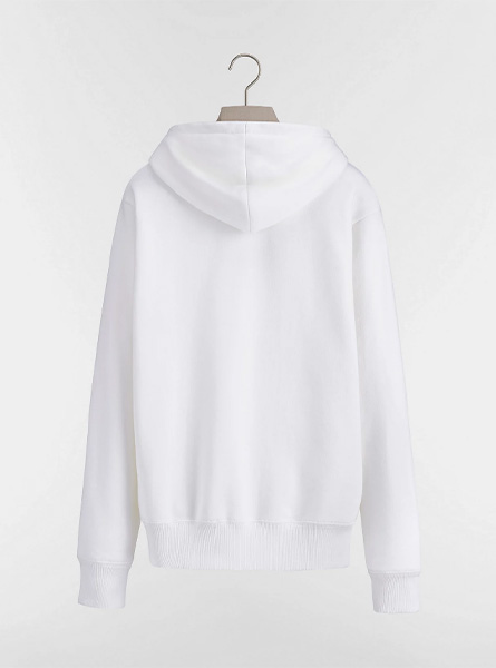 DIOR高仿男装 | 迪奥 A货服装  2026夏季DIOR新款 白色宽松版型拉链连帽运动衫