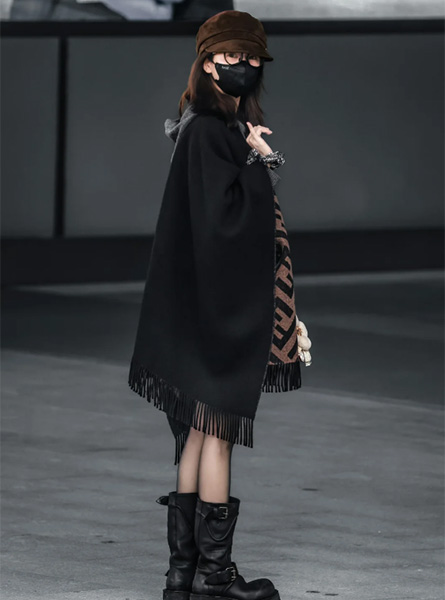 高仿FENDI披肩 白鹿同款