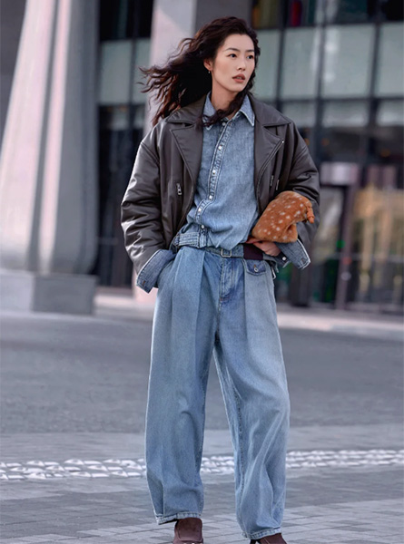 高仿LOEWE包包 刘雯同款包包