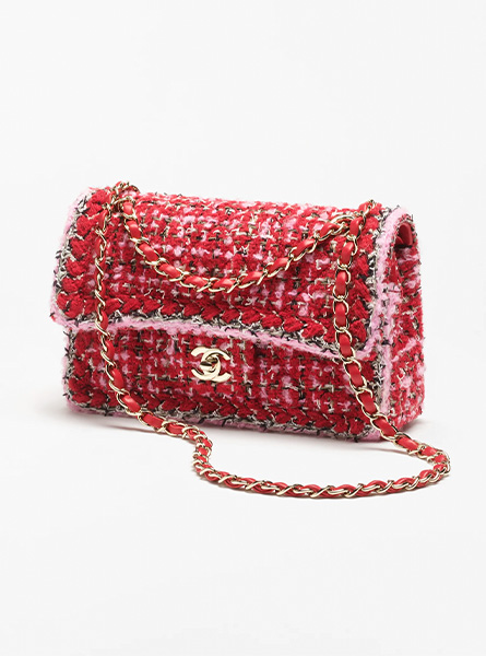 高仿CHANEL包包 | A货香奈儿女包 2025/26秋冬系列 红色小号经典手袋