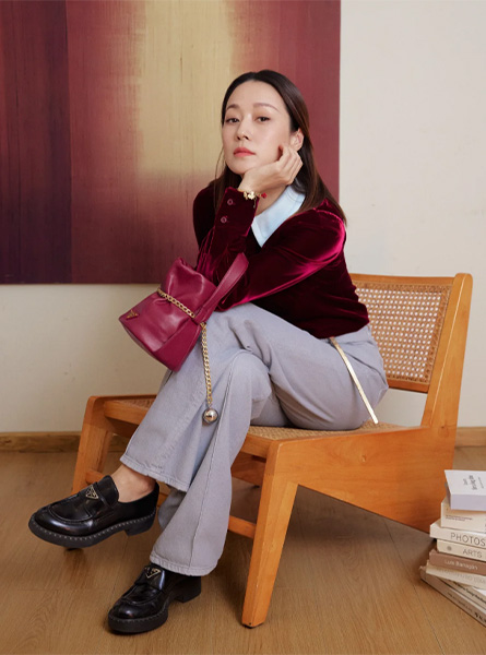 高仿PRADA包包 马伊利同款包包