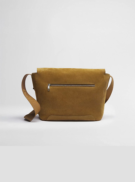 高仿DIOR包包 | A货迪奥男包 2026春夏DIOR新款 棕色中号 Dior Jett 翻盖信使包