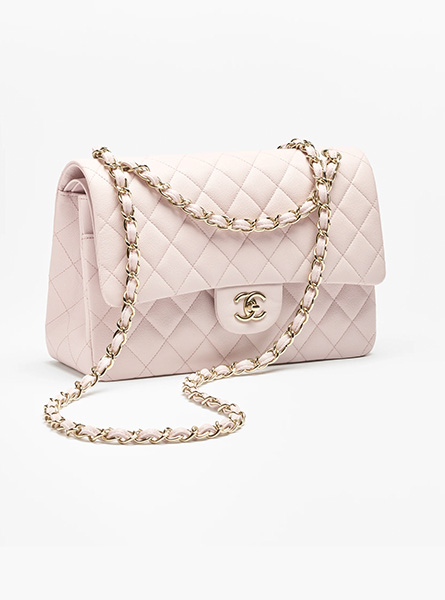 高仿CHANEL包包 | A货香奈儿女包 2025/26秋冬系列 淡粉色大号经典手袋