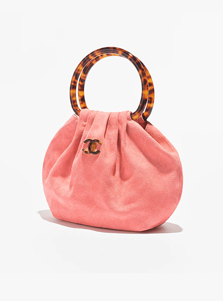 高仿CHANEL包包 | A货香奈儿女包 2025/26早春度假系列 粉色小号流浪包