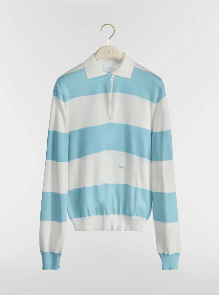 DIOR高仿女装 | 迪奥 A货服装  2026夏季DIOR新款 粉色长袖 Polo 衫