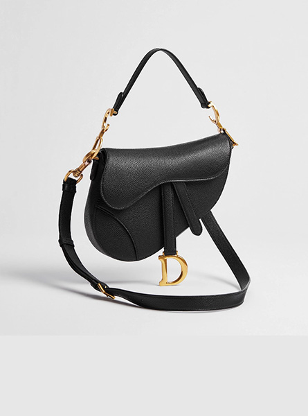 高仿DIOR包包 | A货迪奥女包 2026春夏DIOR新款 黑色小号马鞍包