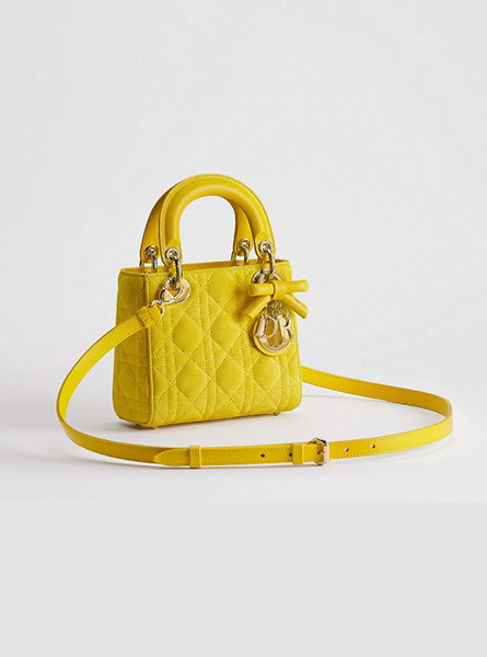 高仿DIOR包包 | A货迪奥女包 2026春夏DIOR新款 毛茛黄迷你 Lady Dior 手袋