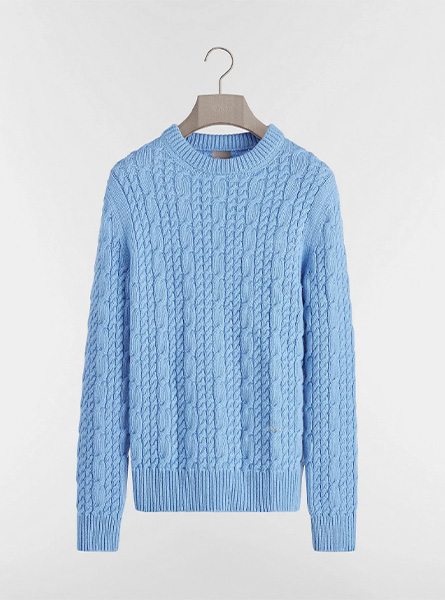 DIOR高仿男装 | 迪奥 A货服装  2026夏季DIOR新款 粉色绞花针织衫