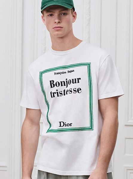 DIOR高仿男装 | 迪奥 A货服装  2026夏季DIOR新款 白色宽松版型 T 恤