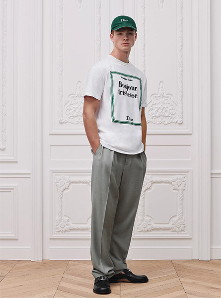 DIOR高仿男装 | 迪奥 A货服装  2026夏季DIOR新款 白色宽松版型 T 恤