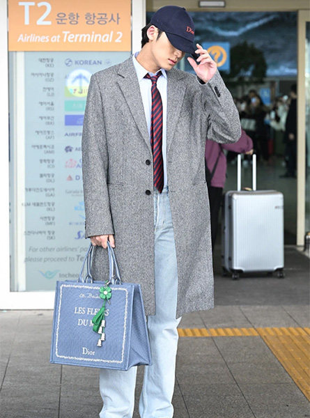 高仿DIOR包包 金珉奎同款包包