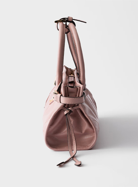 高仿PRADA包包 | A货普拉达女包 2026春夏新款 铃兰色Prada Bonnie皮革迷你手袋