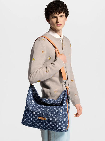 高仿LV包包 | A货LV男包 2026春夏LV新款 VAGABOND HOBO 手袋M27555