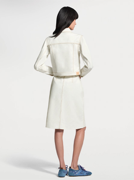 LV高仿女装 | 路易威登 A货服装  2026春夏LV新款 撞色缝线工装夹克