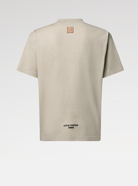 LV高仿男装 | 路易威登 A货服装  2026春夏LV新款 刺绣标识 T 恤