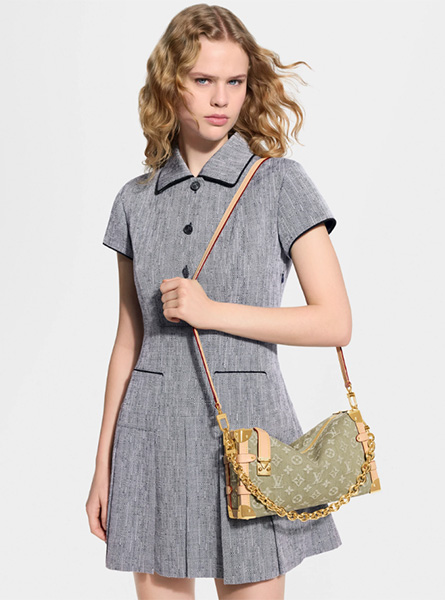 高仿LV包包 | A货LV女包 2026春夏LV新款 SIDE TRUNK EAST WEST 中号手袋 软盒子M27451