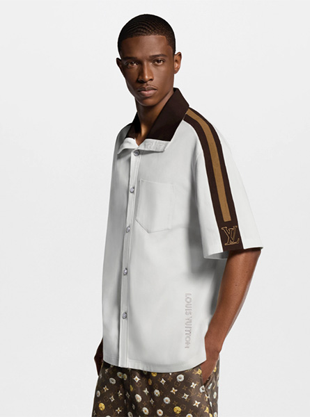 LV高仿男装 | 路易威登 A货服装  2026春夏LV新款 暖身短袖衬衫