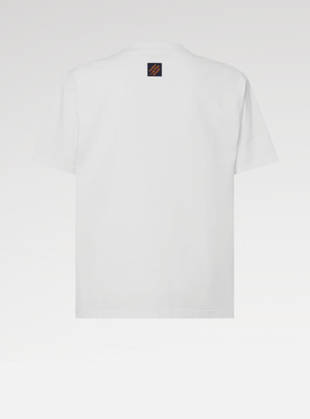 LV高仿男装 | 路易威登 A货服装  2026春夏LV新款 刺绣标识短袖 T 恤