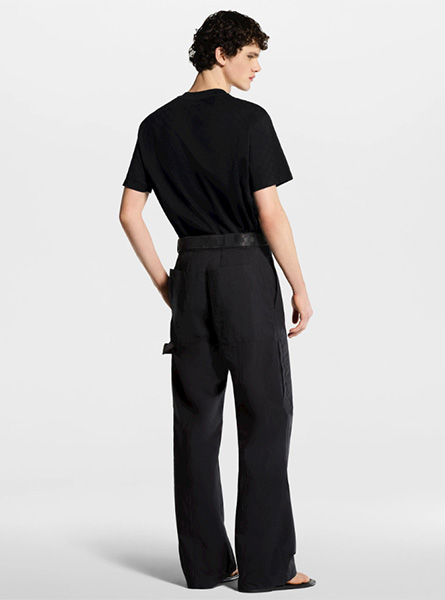 LV高仿男装 | 路易威登 A货服装  2026春夏LV新款 刺绣标识 T 恤