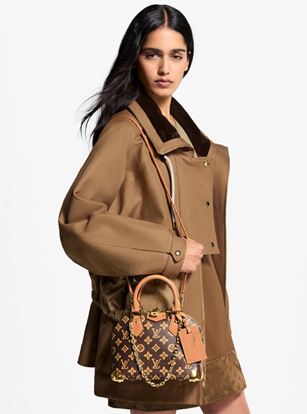 高仿LV包包 | A货LV女包 2026春夏LV新款 ALMA TRUNK BB 手袋 贝壳包M28105