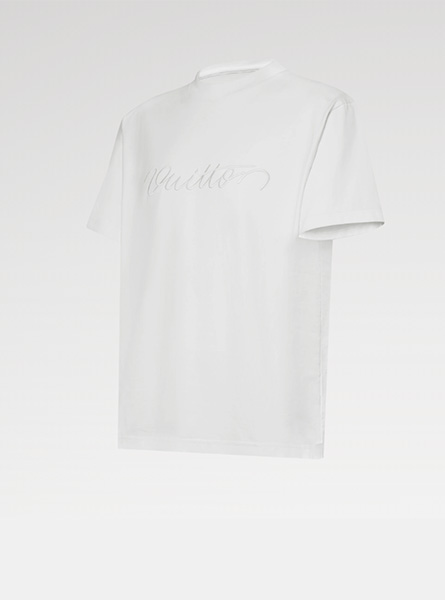 LV高仿男装 | 路易威登 A货服装  2026春夏LV新款 刺绣标识短袖 T 恤