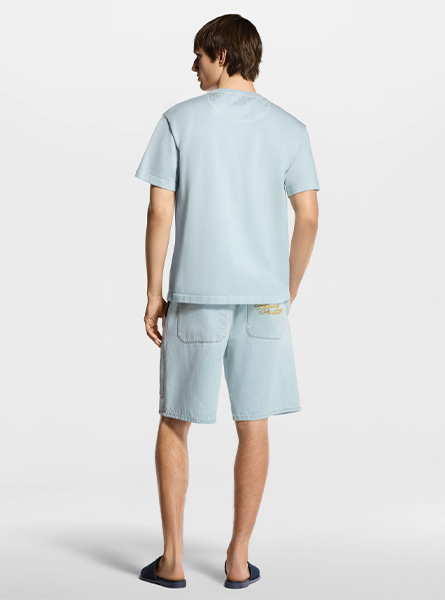 LV高仿男装 | 路易威登 A货服装  2026春夏LV新款 科技细节 T 恤