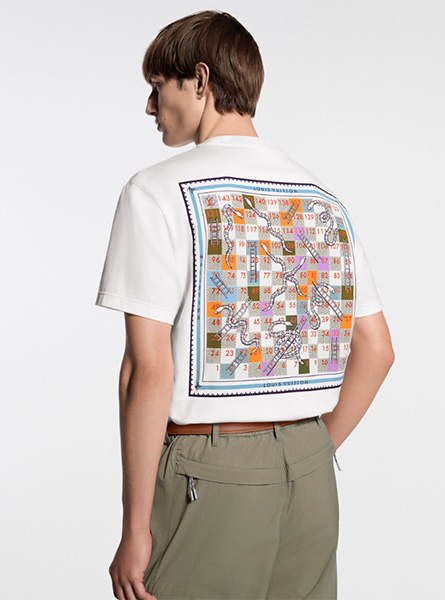 LV高仿男装 | 路易威登 A货服装  2026春夏LV新款 印花 T 恤