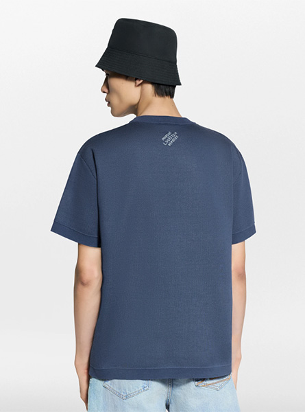 LV高仿男装 | 路易威登 A货服装  2026春夏LV新款 短袖提花圆领衫