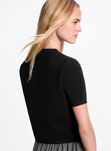 LV高仿女装 | 路易威登 A货服装  2026春夏LV新款 MONOGRAM 细节针织上衣