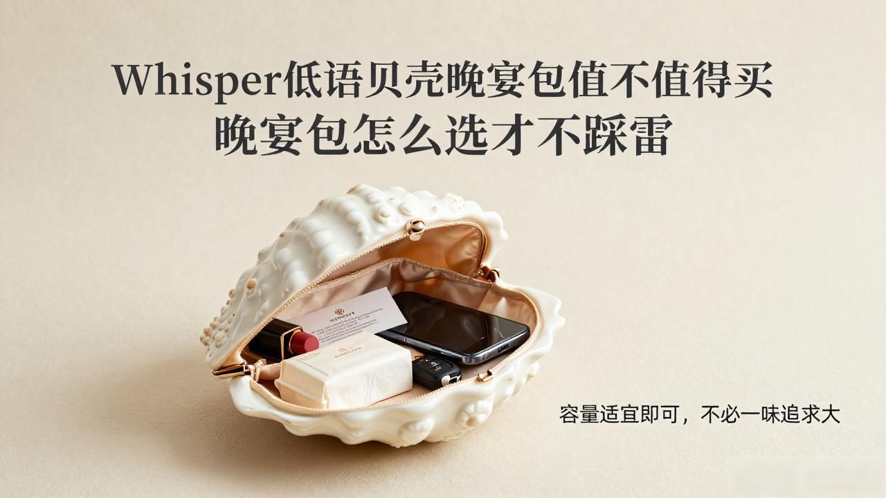 Whisper低语贝壳晚宴包值不值得买 晚宴包怎么选才不踩雷 lv2026 第3张-买A货 贝壳宴图片_贝壳包第一集_Whisper|低语贝壳晚宴包