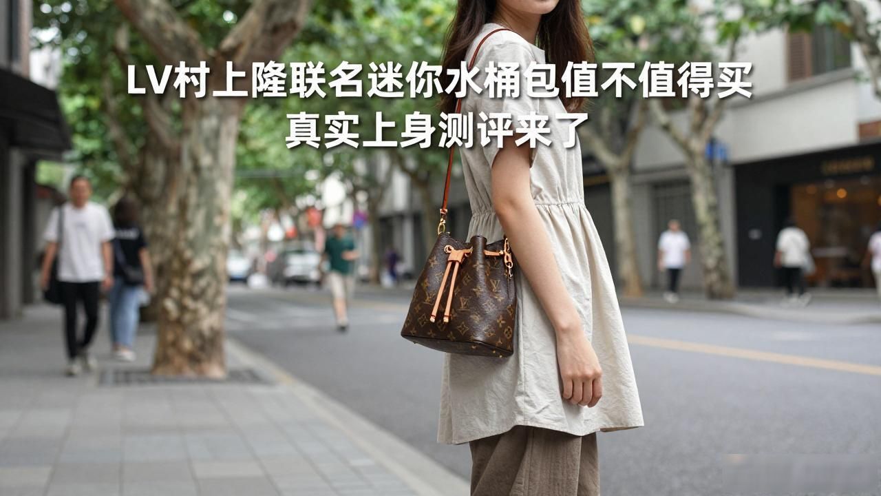 LV村上隆联名迷你水桶包值不值得买 真实上身测评来了 lv2026 第1张-买A货 LV× 村上隆 Nano Noé|LV 村上隆联名迷你水桶包_lv水桶包nano真假_lvnano水桶包价格