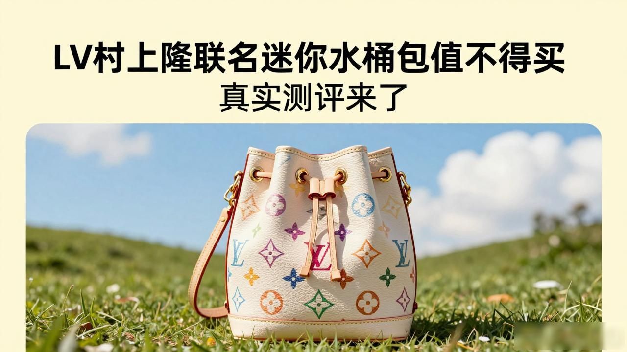 lv迷你水桶包图片_lv小水桶包nano_LV× 村上隆 Nano Noé｜LV 村上隆联名迷你水桶包
