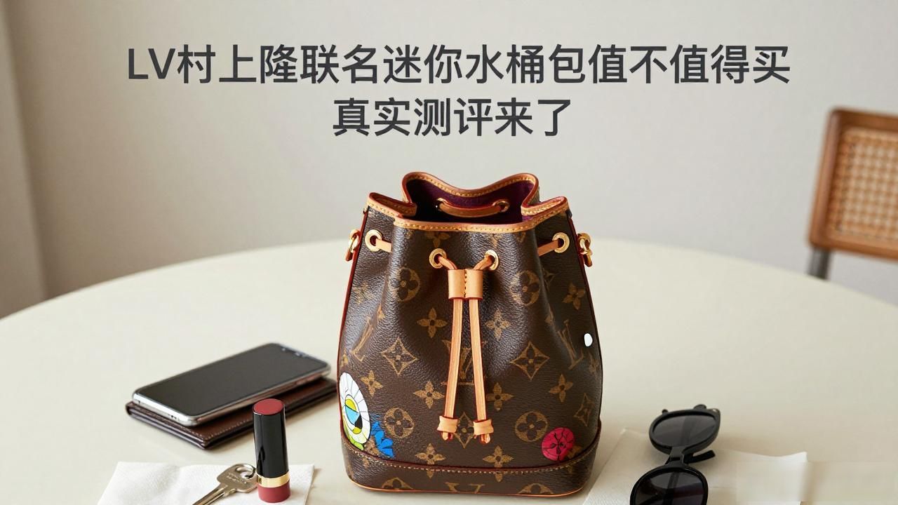 lv迷你水桶包图片_LV× 村上隆 Nano Noé｜LV 村上隆联名迷你水桶包_lv小水桶包nano