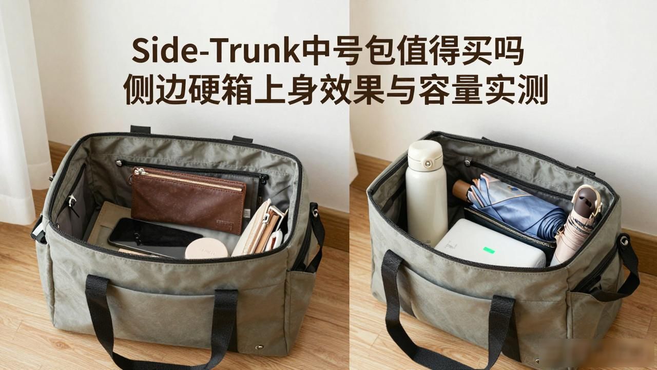 Side-Trunk中号包值得买吗 侧边硬箱上身效果与容量实测 lv2026 第3张-买A货 中号旅行箱尺寸是多少_Side-Trunk 中号|侧边硬箱中号包_中号皮箱一般是多少寸的